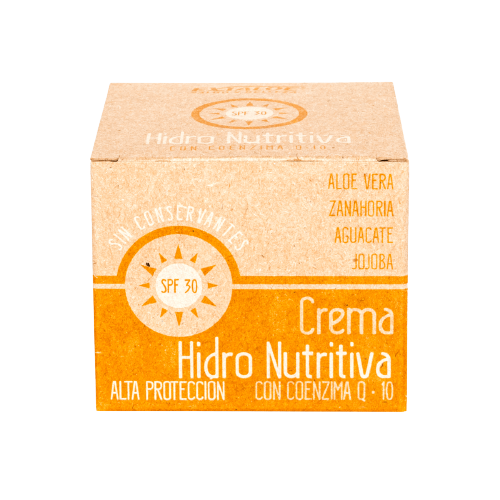 CREMA HIDRO-NUTRITIVA CON COENZIMA Q10 SPF 30 (ALTO)