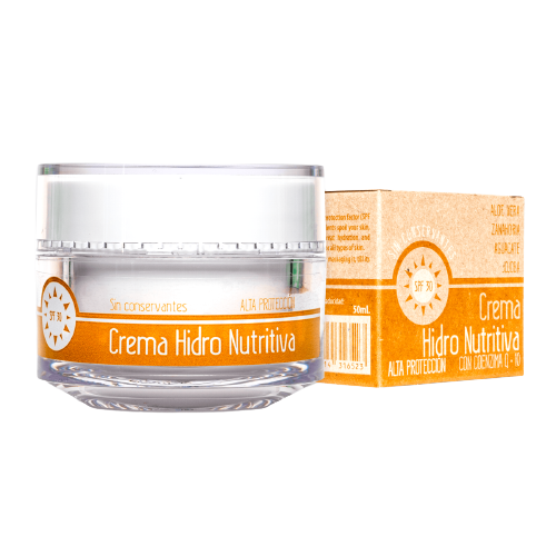 CREMA HIDRO-NUTRITIVA CON COENZIMA Q10 SPF 30 (ALTO)